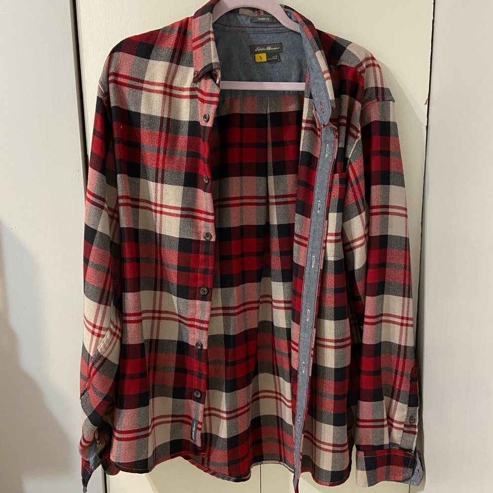 Eddie Bauer Flannel Button Down